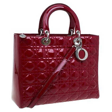 dior bags red|lady dior bag red.